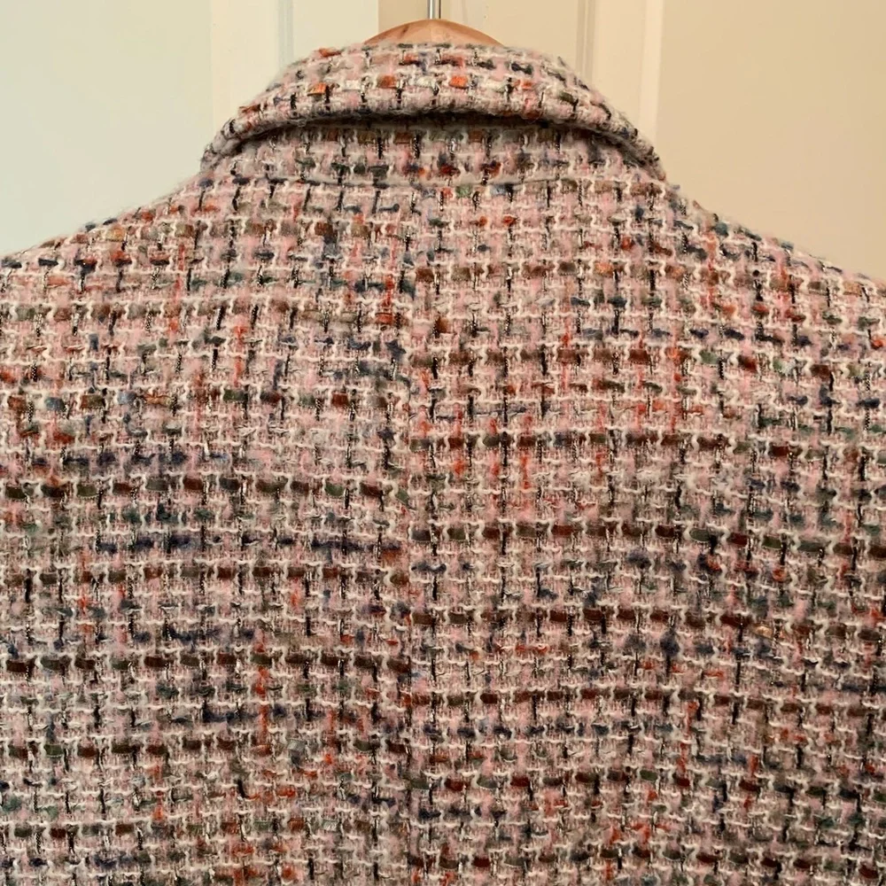 Anine Bing Diana Tweed Blazer Lavender Size Small NEW RARE - Picture 11 of 16